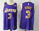 Lakers 3 Anthony Davis Purple Nike Swingman Jersey,baseball caps,new era cap wholesale,wholesale hats